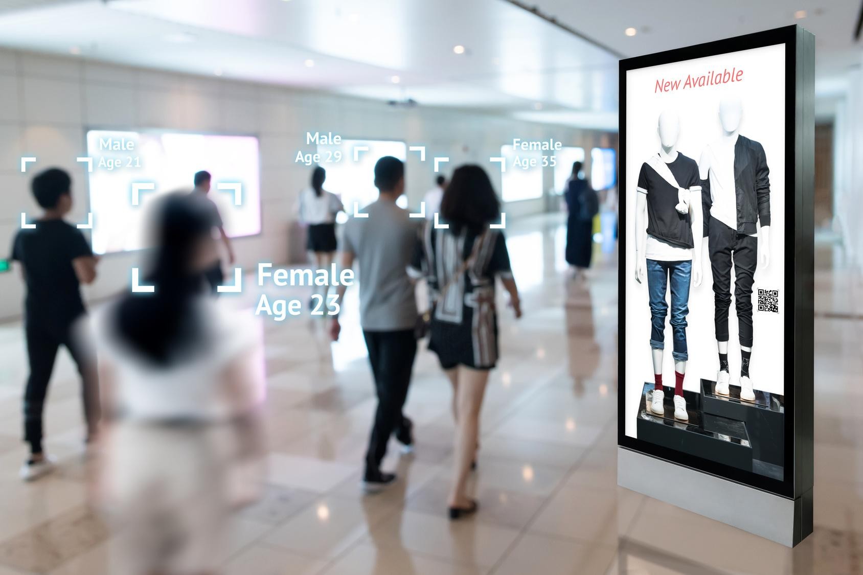AI kết hợp Digital Signage